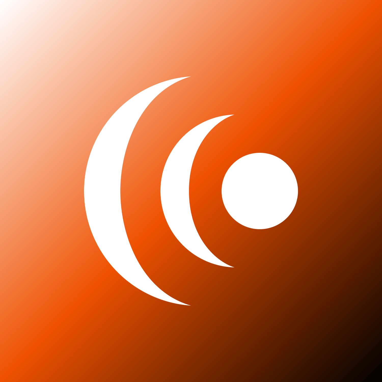 Coreworks mark orange gradient